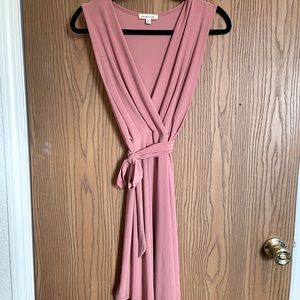 Pink Mini Swing Dress